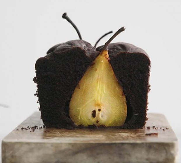 Spiced Pear and Chocolate Loaf
